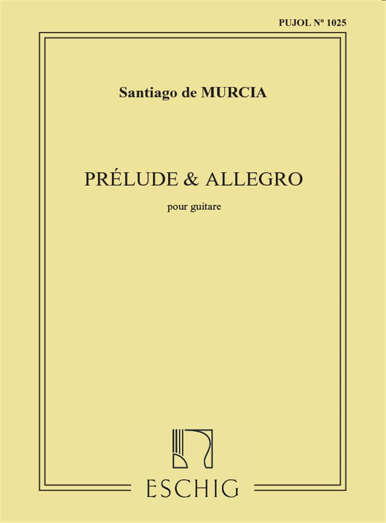 Prelude-Allegro (Pujol 1025) Guitare